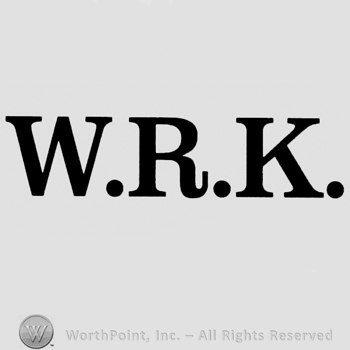 Uppercase W.R.K.
