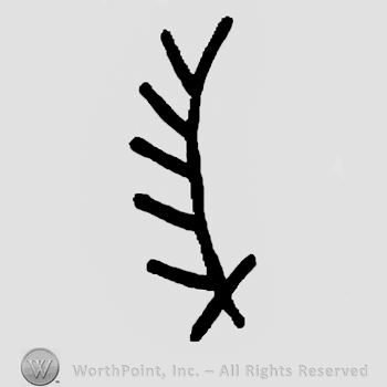 Single stag antler