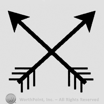 Crossed arrows