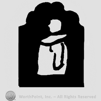 Monk in chapel window