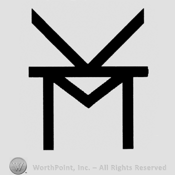 Sideways uppercase K over uppercase M