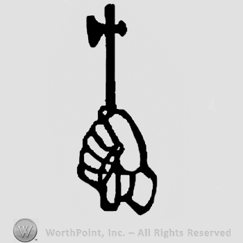 Battle axe in hand