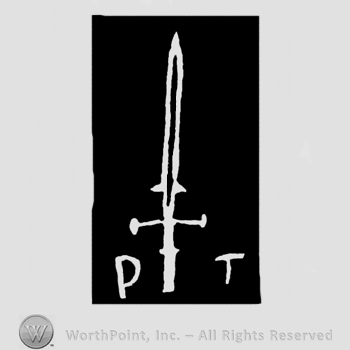 Two-handed sword with uppercase PT