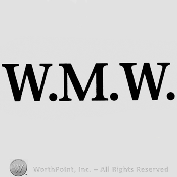 Uppercase W.M.W.