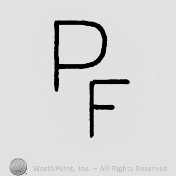 Uppercase PF.