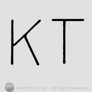 Uppercase KT.