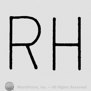 Uppercase RH.