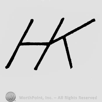Uppercase HK.