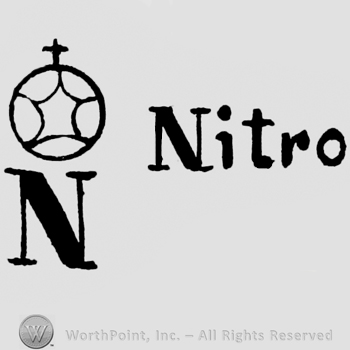 Letter N with a circle enclosing a star; NITRO written on the right.