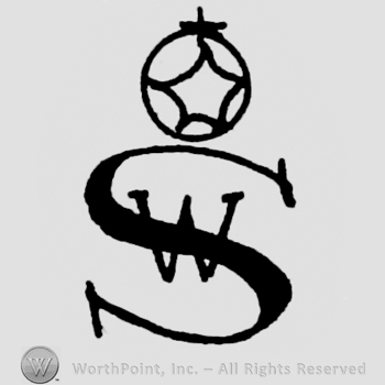 Initials S and W with a circle enclosing a star above.