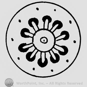 Circle enclosing a target.