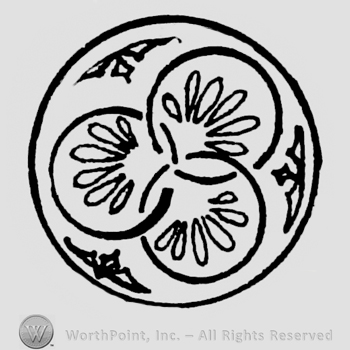 Circle enclosing three conjoined circles each with a branch.