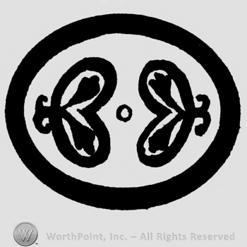 Two branches in a circle.