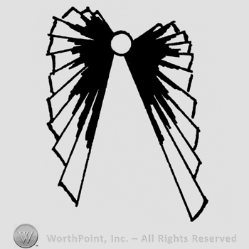 Circle with wings.