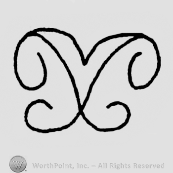 Letter V handwritten.