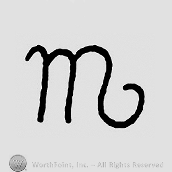 Lowercase letter M.
