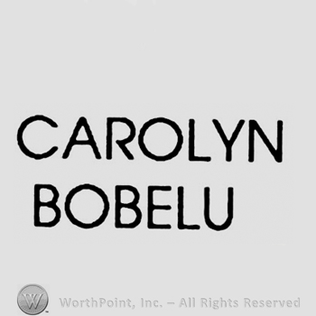 The name Carolyn Bobelu written in uppercase letters.