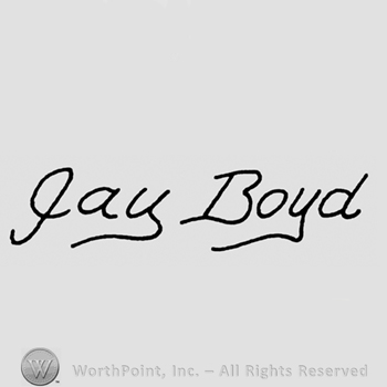 The name Gay Boyd handwritten.