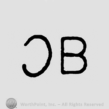 Uppercase CB with reversed C.