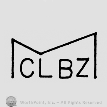 Initials CLBZ surrounded by a large initial M.