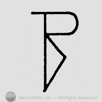 PD conjoined in monogram.