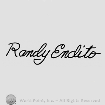 The name Randy Endito handwritten.