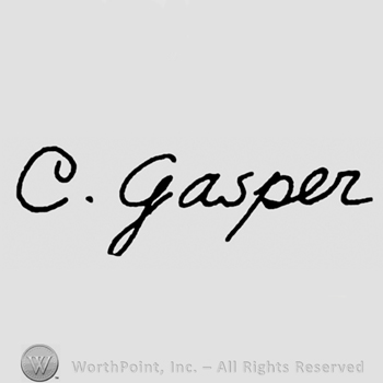 The name C. Gasper handwritten.