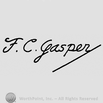 The name F.C. Gasper handwritten.