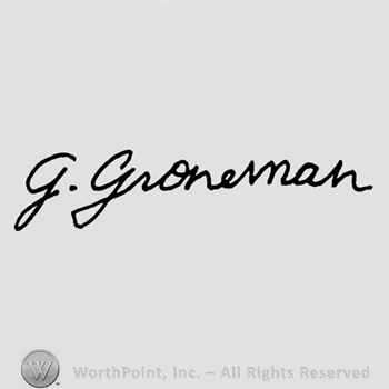 G Groneman hand written