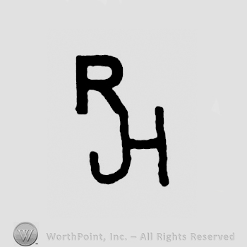 Letters RJH conjoined.