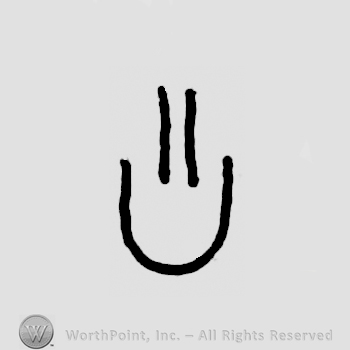 Symbol of an animal track.