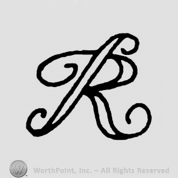 Handwritten RJ in monogram.