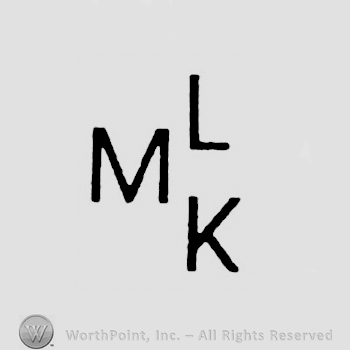 Initials MLK.