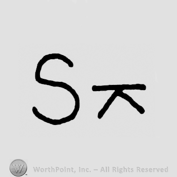 Uppercase letters S and horizontally-written K.