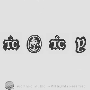 TC; Three Fish & Bell; TC and date-letter y