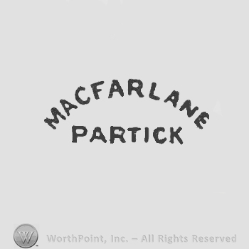 MACFARLANE written arched above PARTICK