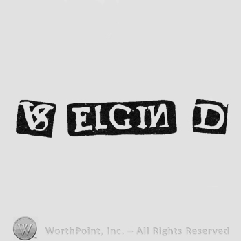 VS in monogram; ELGIN and letter D