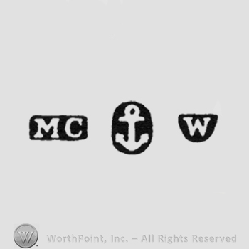 MC; Anchor and letter W