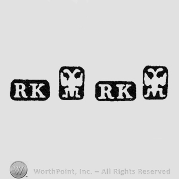 RK; Double Head Eagle and RK