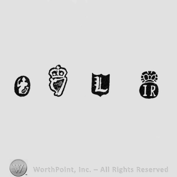 Harp Crowned; date-letter L and maker's mark IR crowned