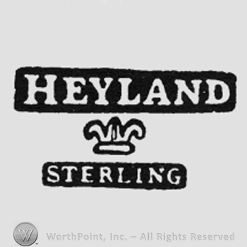 HEYLAND above Crown above STERLING