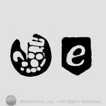 Fleur-de-lys and date letter e