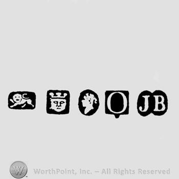 Lion Passant; Leopard's Head Crowned; date-letter O and maker's mark JB