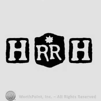 H; RR crowned, mullet above and H