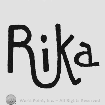 Capital handwriting Rika