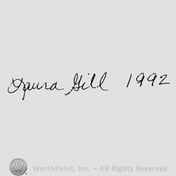 Handwriting signature Laura Gill 1993