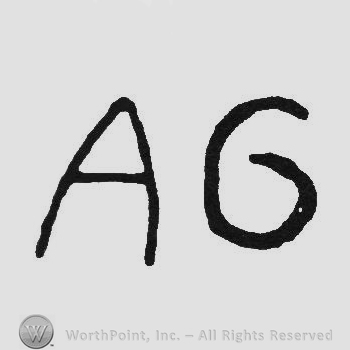 Handwriting initials AG
