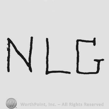 Handwriting initials NLG