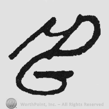 Monogram of letters MDG