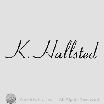 Handwriting signature K Hallsted